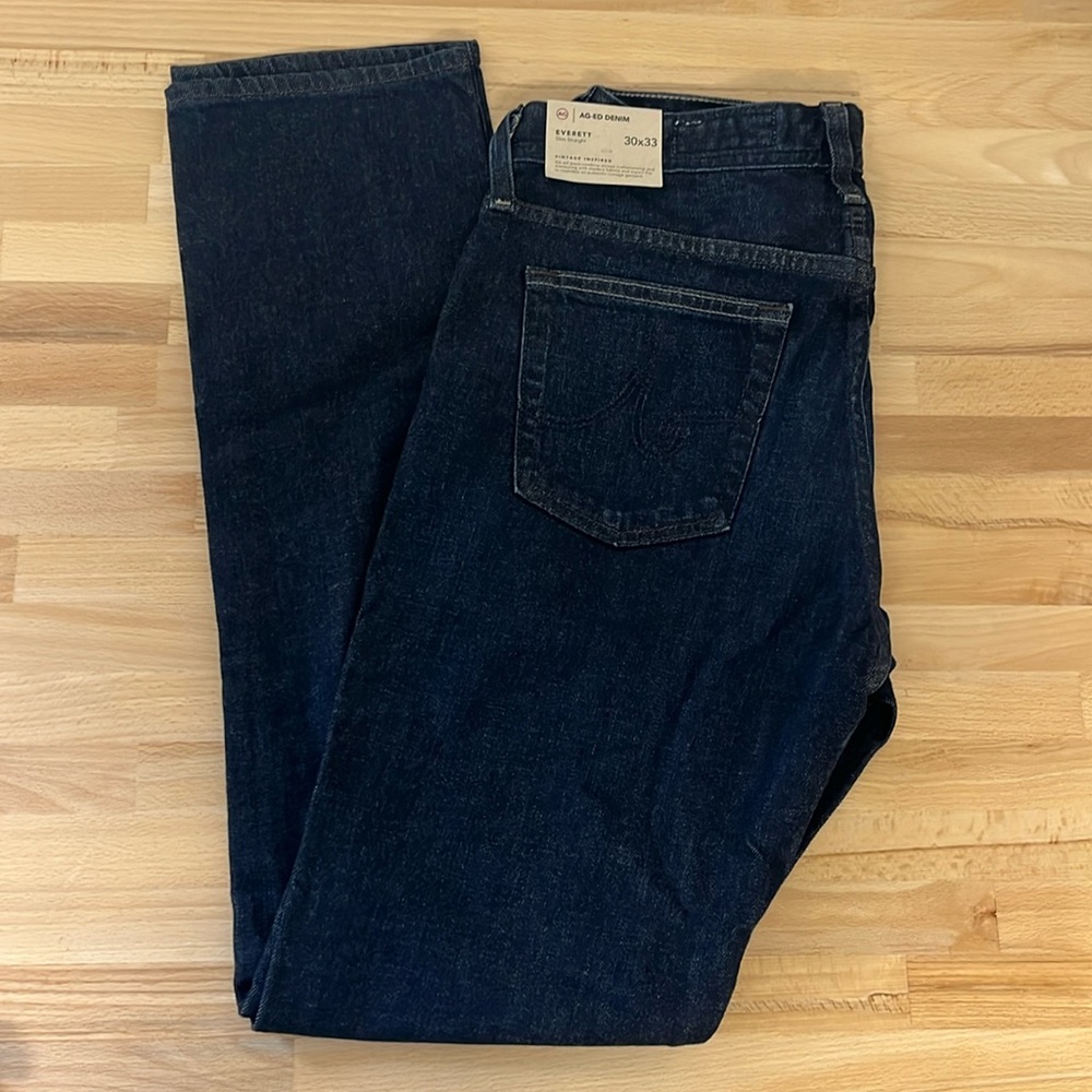 AG Everett Slim Straight Size 30”x 33” NWT